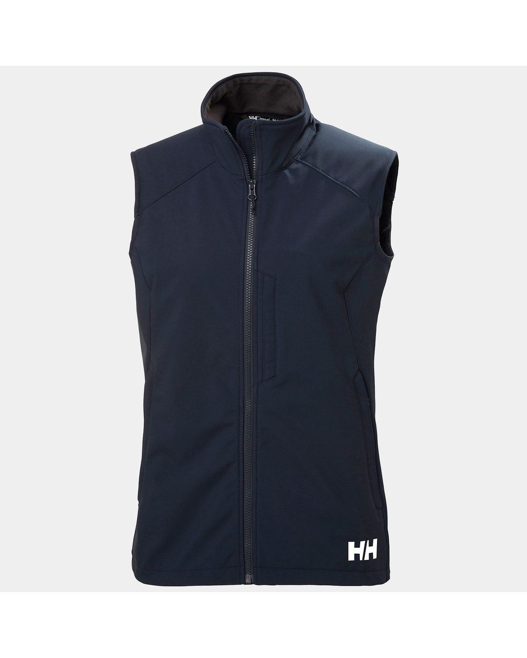 Helly Hansen Blue Paramount Athletic Cut Softshell Vest