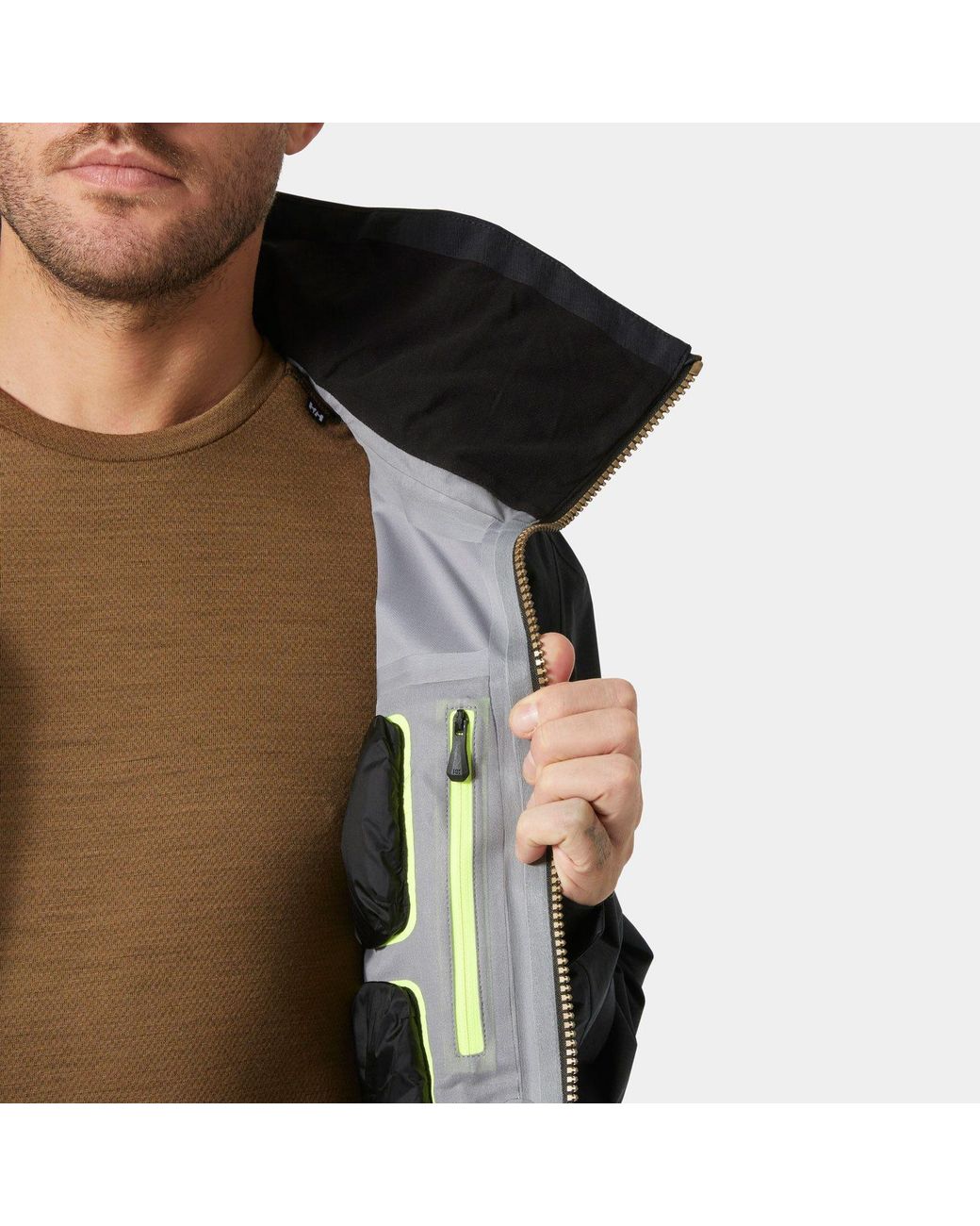 Helly Hansen Black Atlas Infinity H2Flow Shell for men