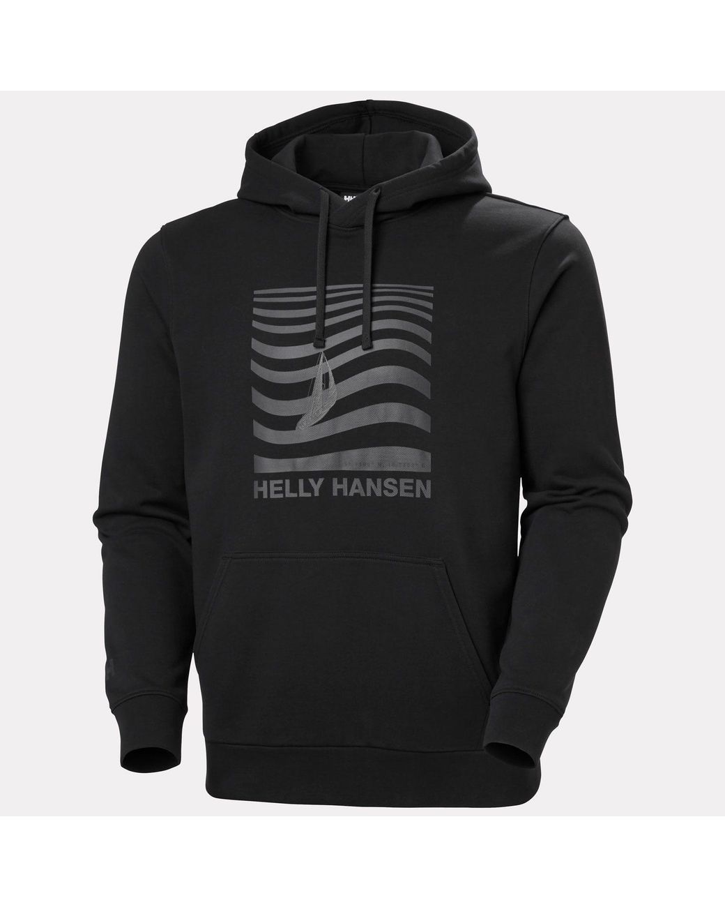 Helly Hansen Black Shoreline Hoodie for men