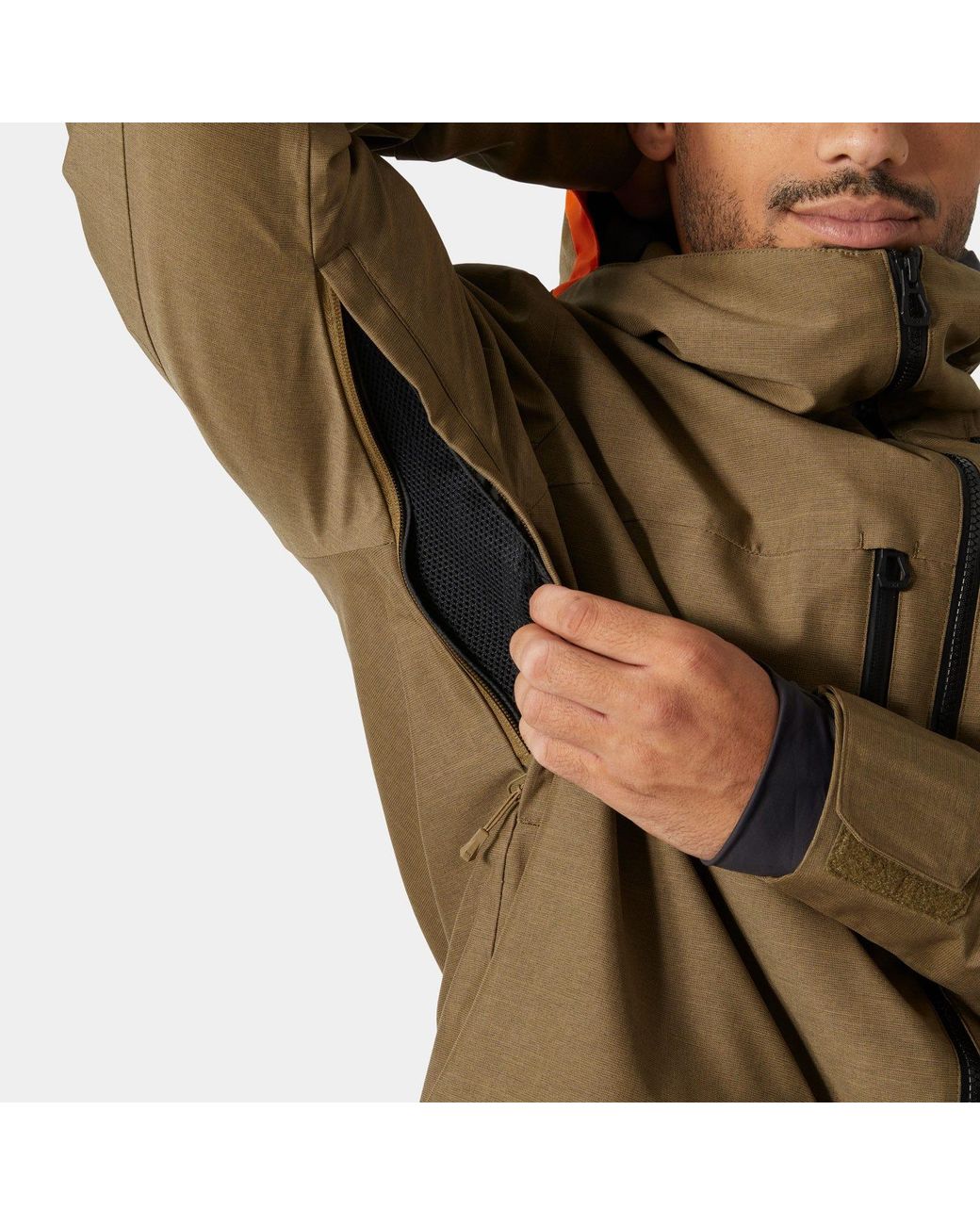 Helly Hansen Green Garibaldi 2.0 Waterproof Ski Jacket for men