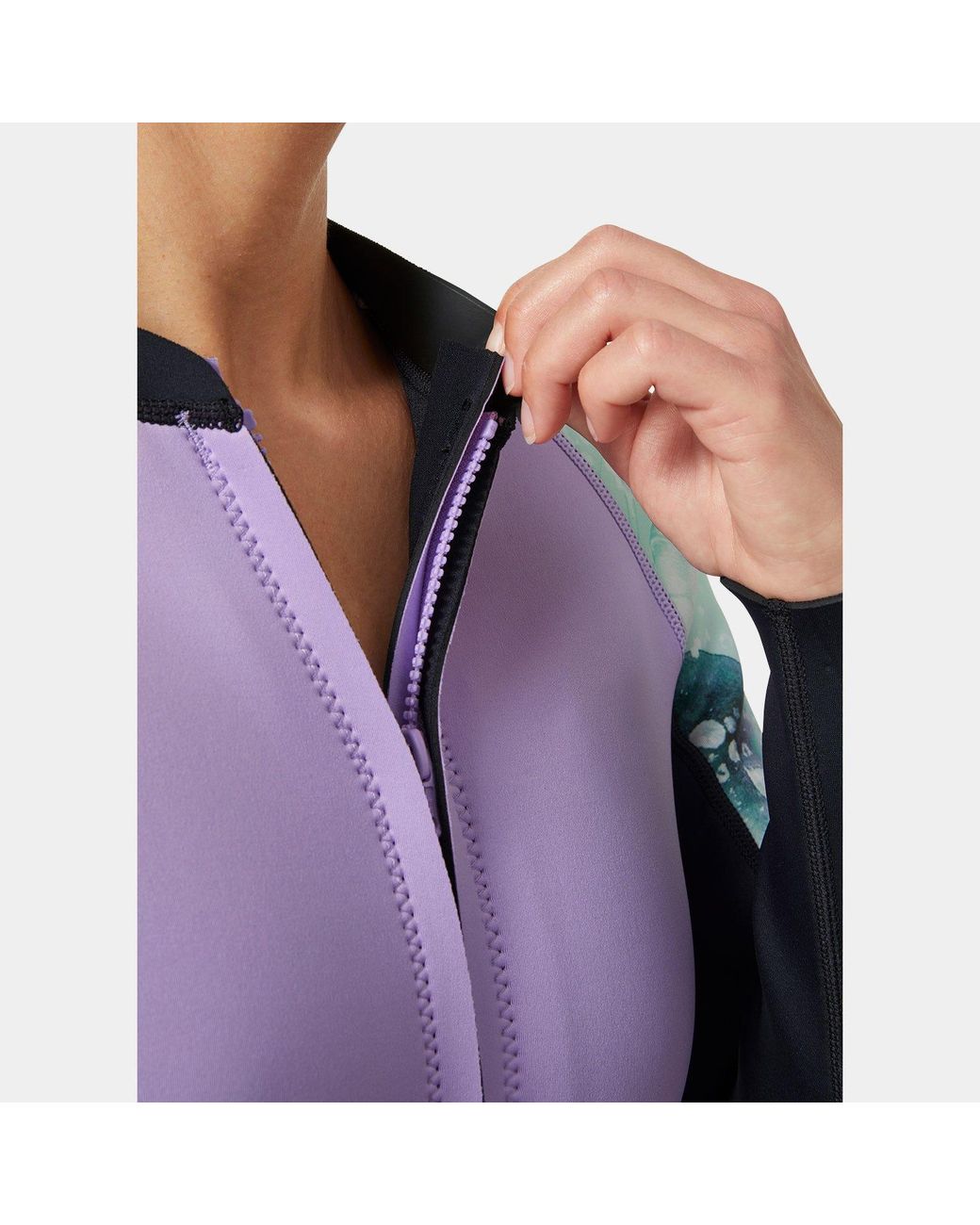 Helly Hansen Purple Waterwear Longsleeve Spring Wetsuit