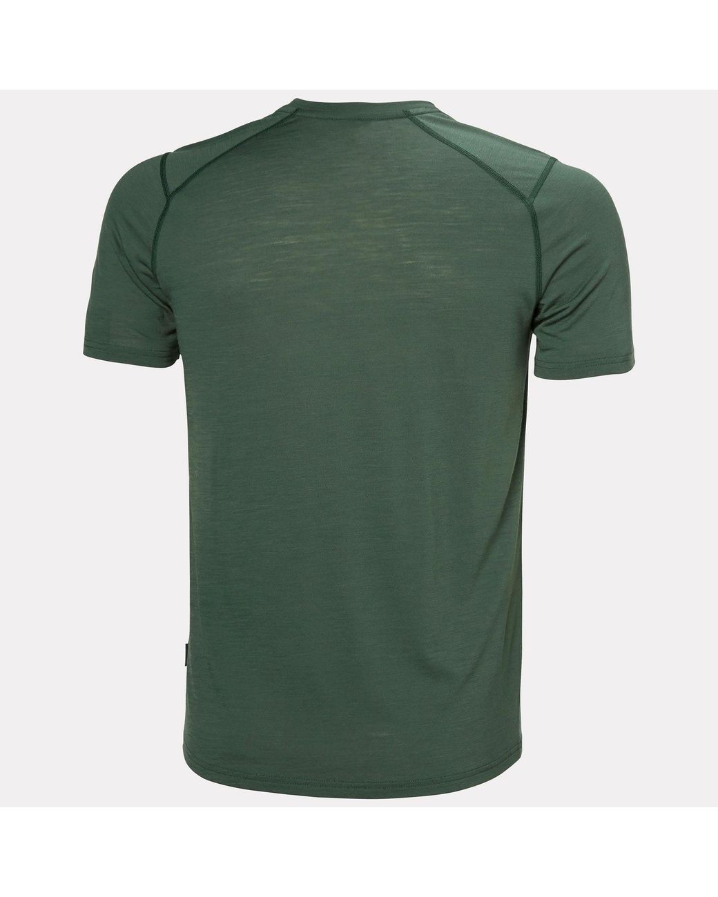 Helly Hansen Green Durawool T-Shirt for men