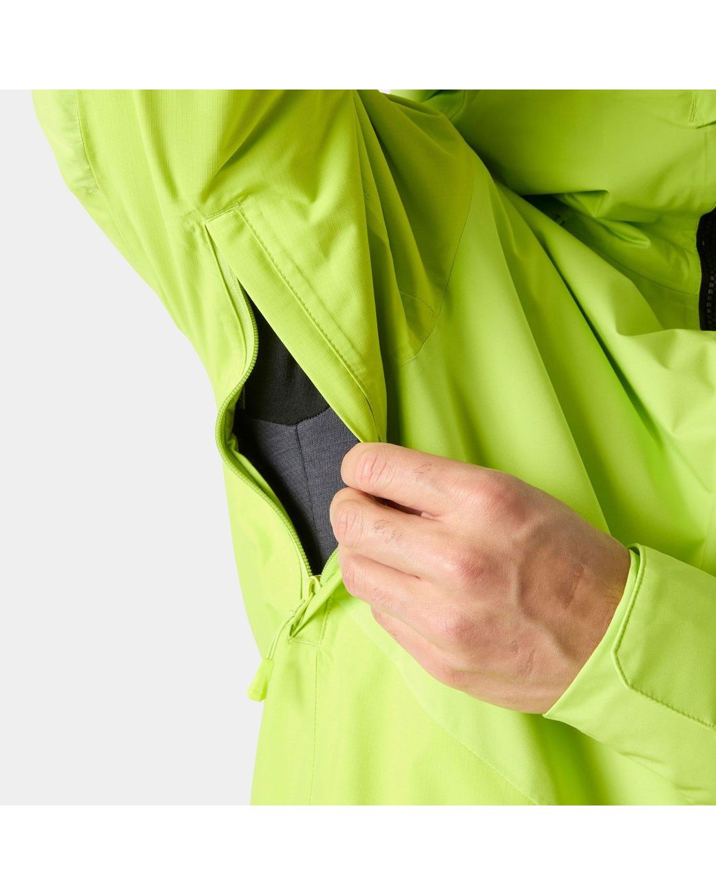 Helly Hansen Green Powdreamer Ski Jacket 3.0 for men