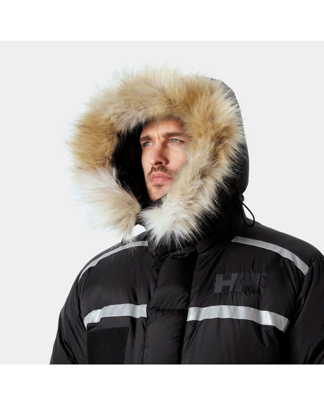 Helly Hansen Black Arctic Patrol Down Parka