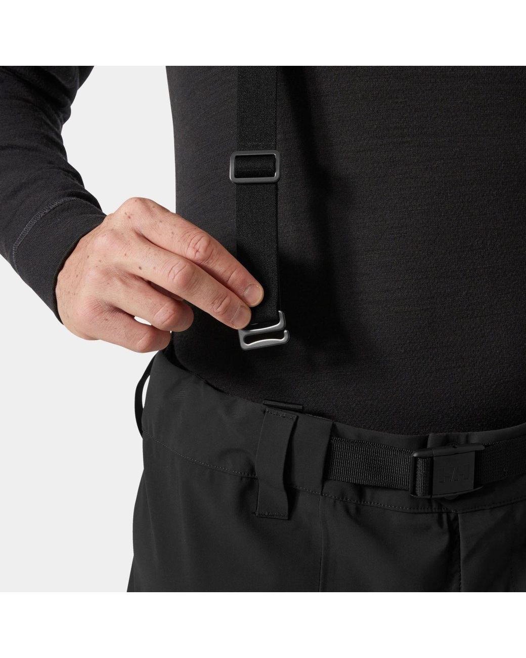 Helly Hansen Black Verglas Backcountry Ski Shell Trousers for men