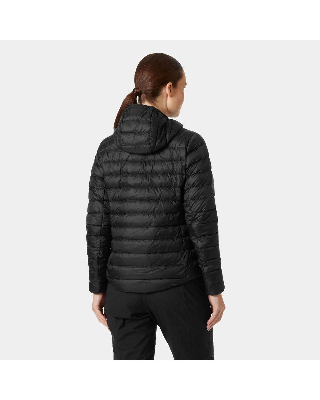 Helly Hansen Black Verglas Hooded Down Jacket 2.0