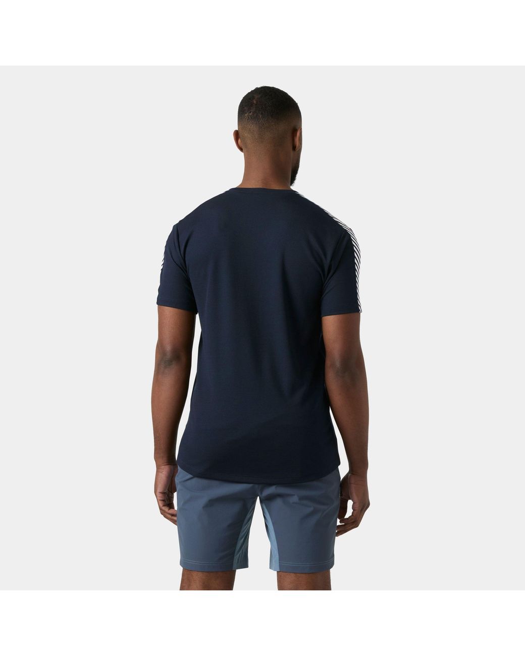 Helly Hansen Blue Hh Lifa Quick-Dry Baselayer Tshirt for men