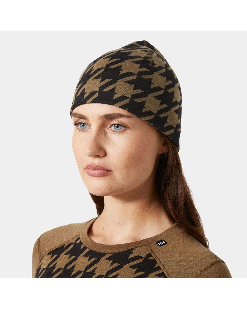 Helly Hansen Brown Hh Lifa Merino Beanie Std
