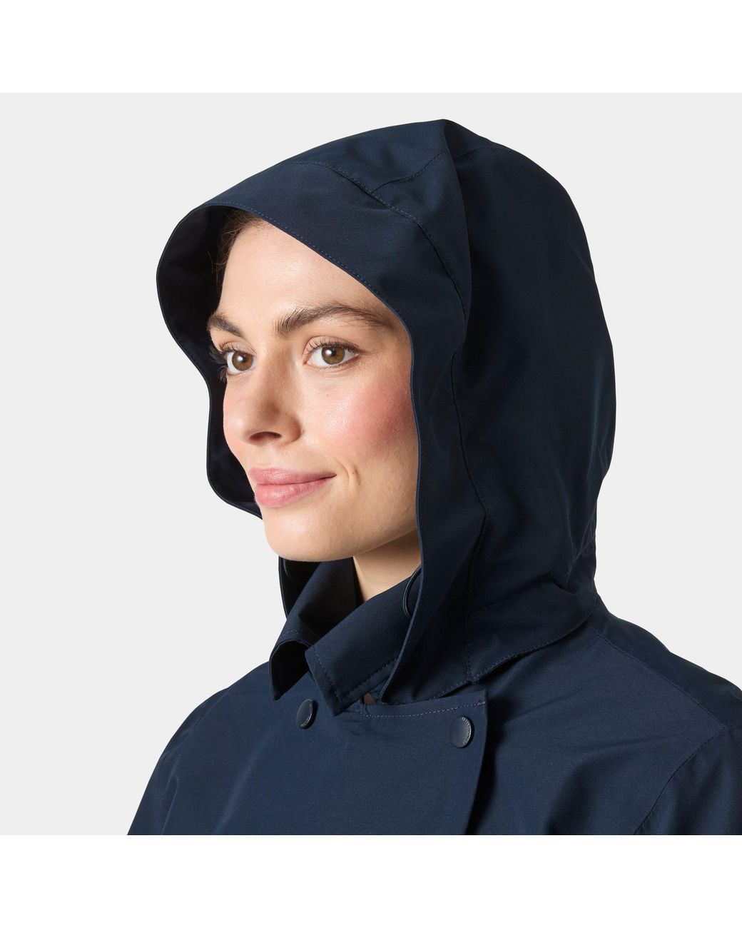 Helly Hansen Blue Avenue Short Trench