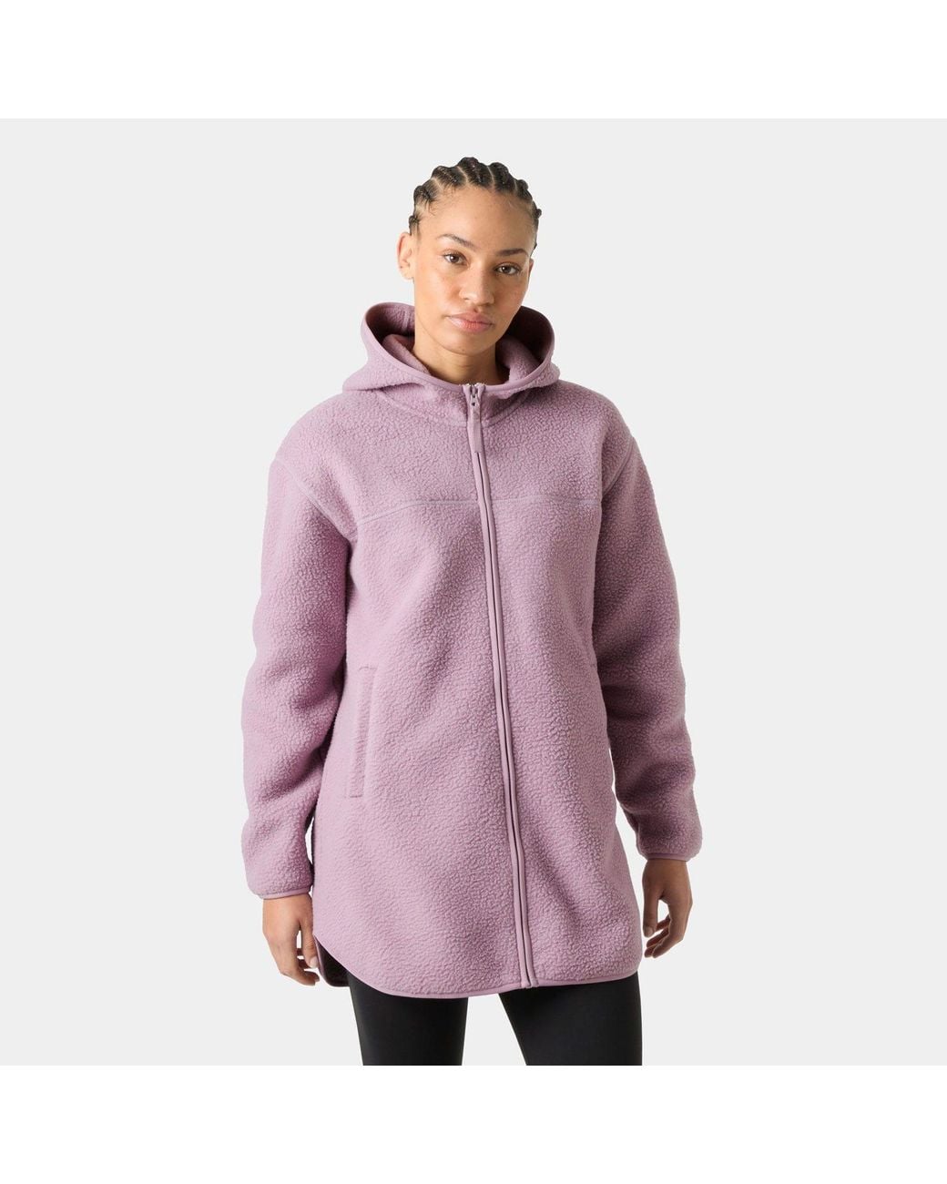 Helly Hansen Purple Maud Pile Jacket