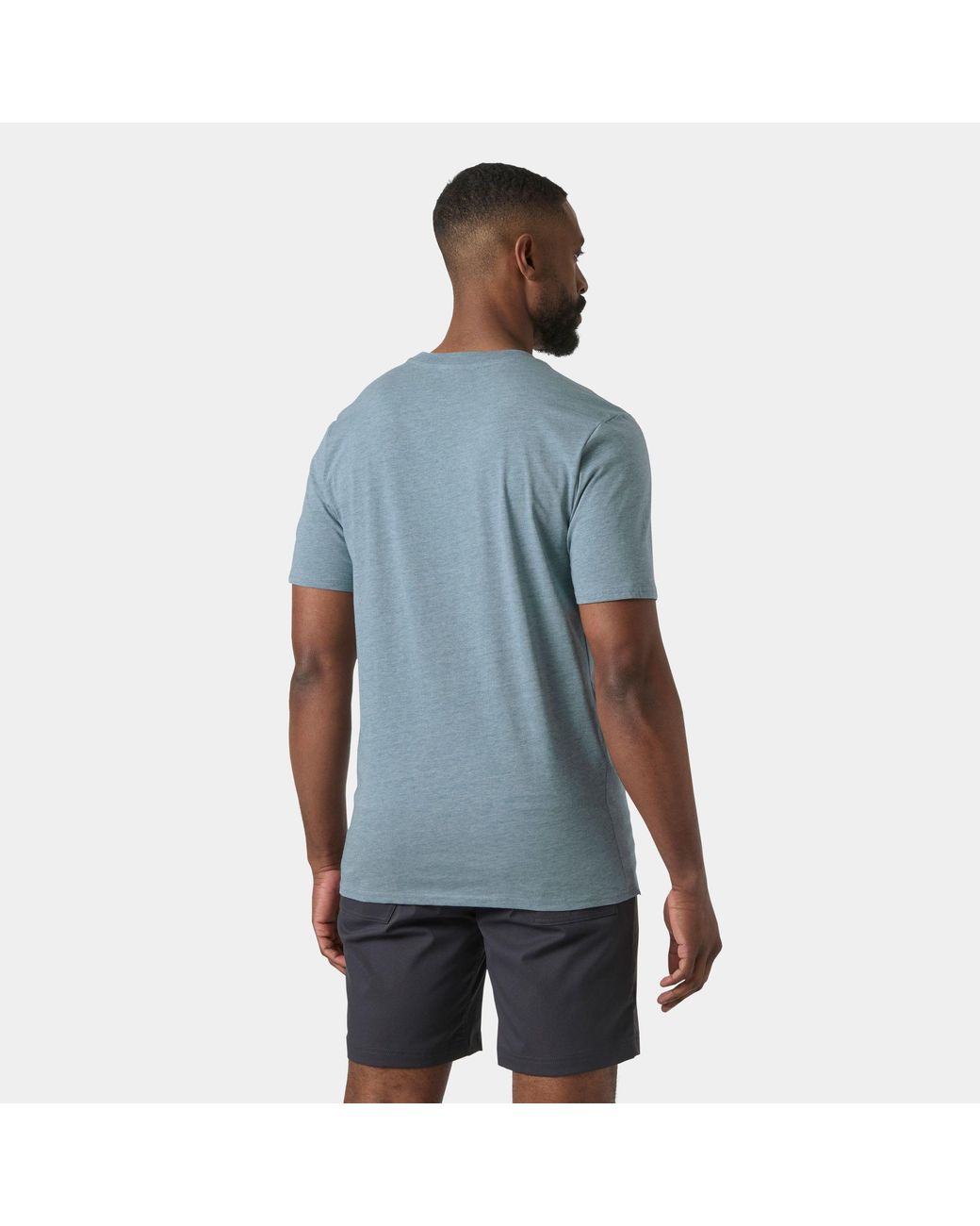 Helly Hansen Blue Hh Tech Logo T-Shirt for men