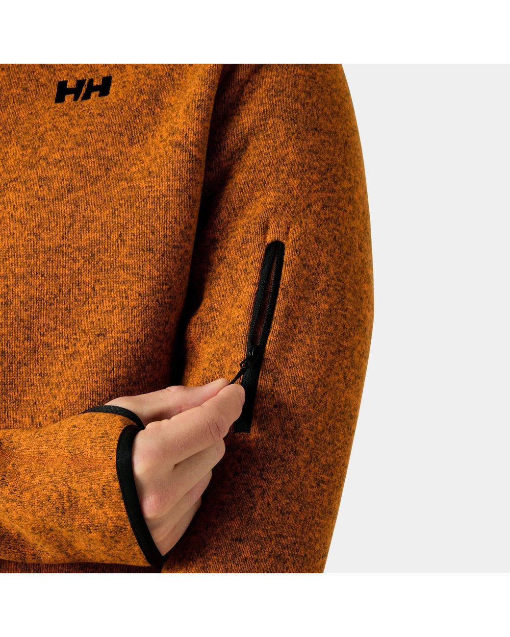 Helly Hansen Orange Varde Fleece Jacket 2.0 for men