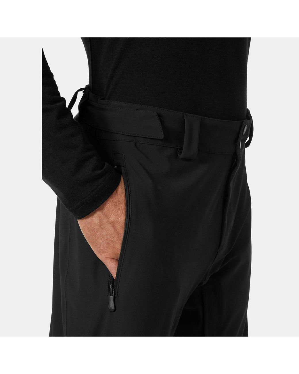 Helly Hansen Black Swift 3l Shell Trousers for men