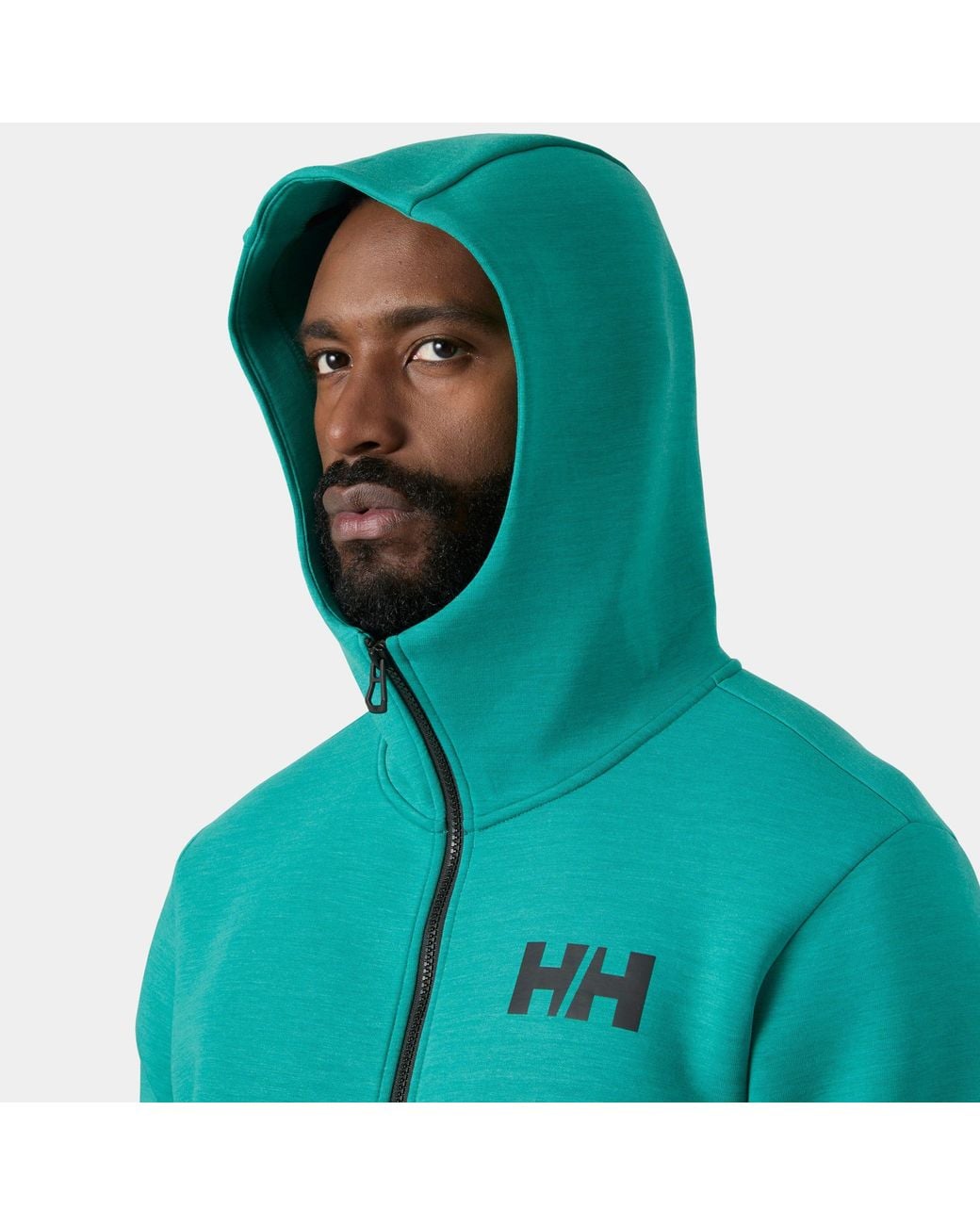 Helly Hansen Green Hp Ocean Full-Zip Sailing Jacket 2.0 for men
