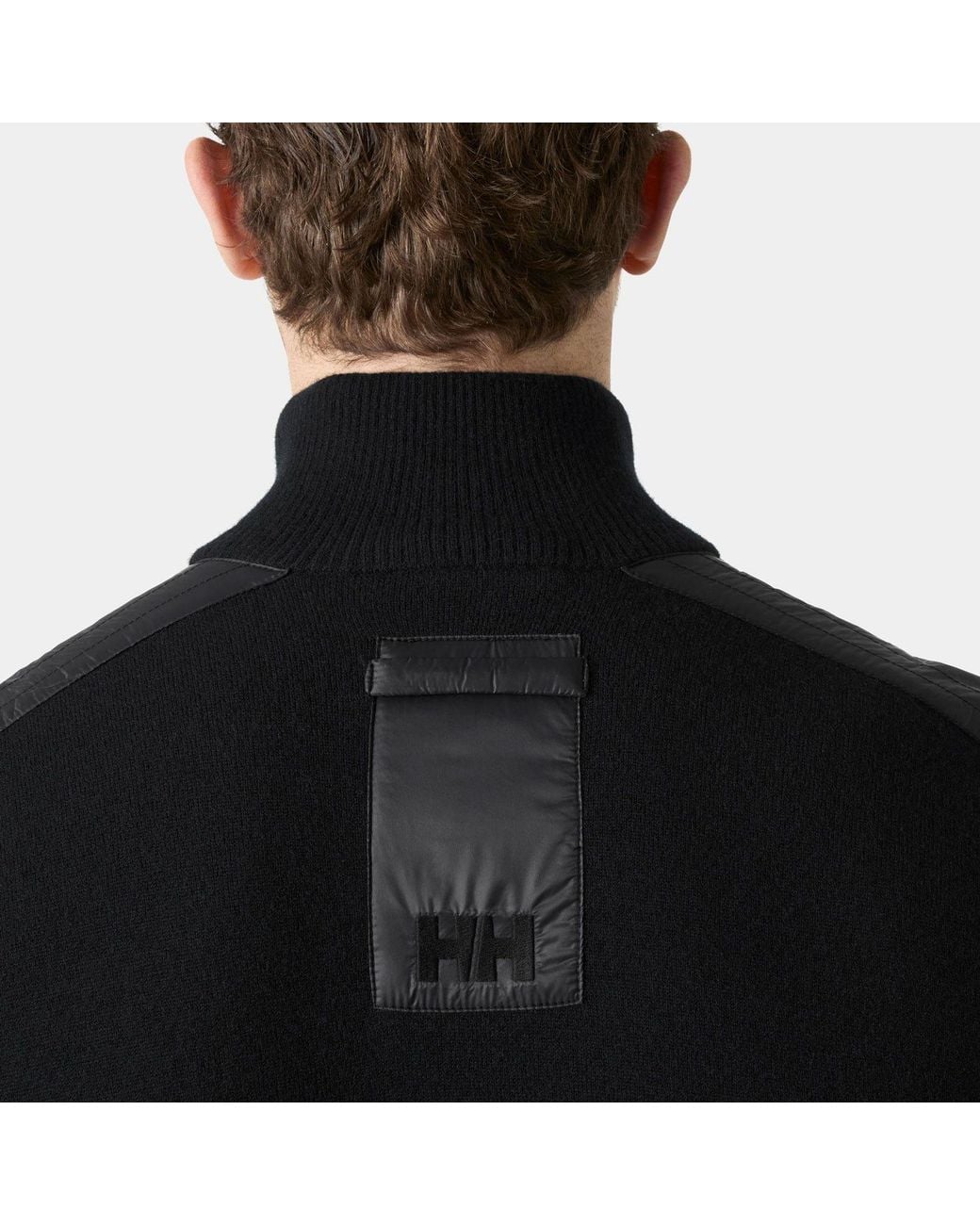 Helly Hansen Black Afton Knitted Half-Zip for men