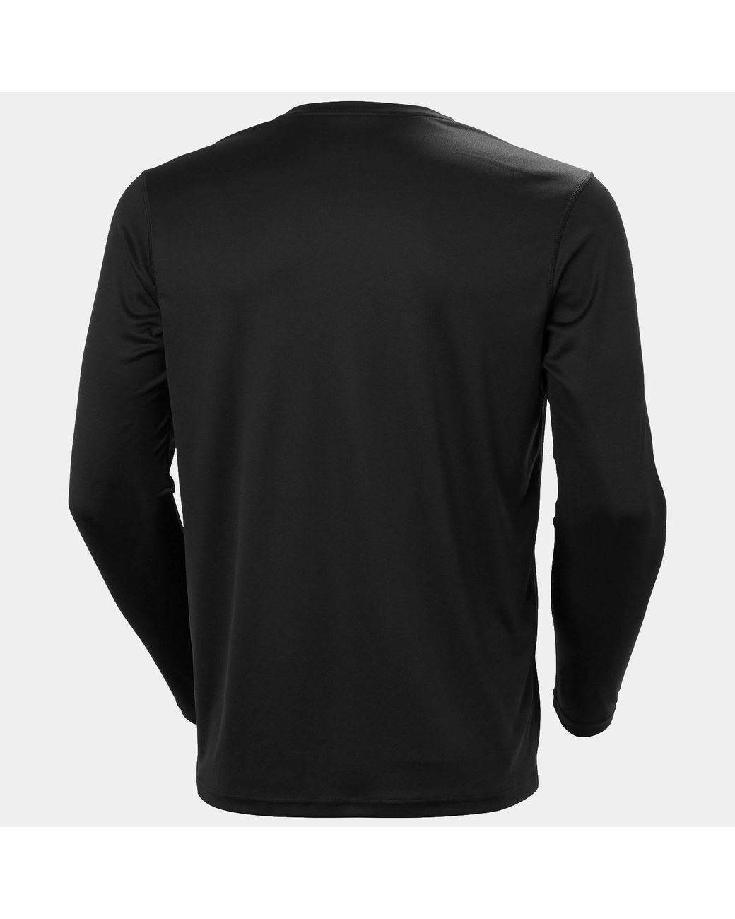 Helly Hansen Black Tech Crew Long Sleeve 2.0 for men