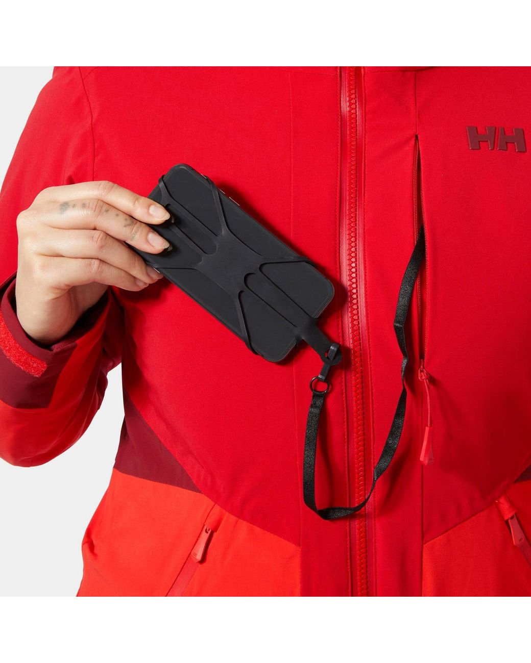 Helly Hansen Red Kvitfjell Race Insulated Ski Jacket