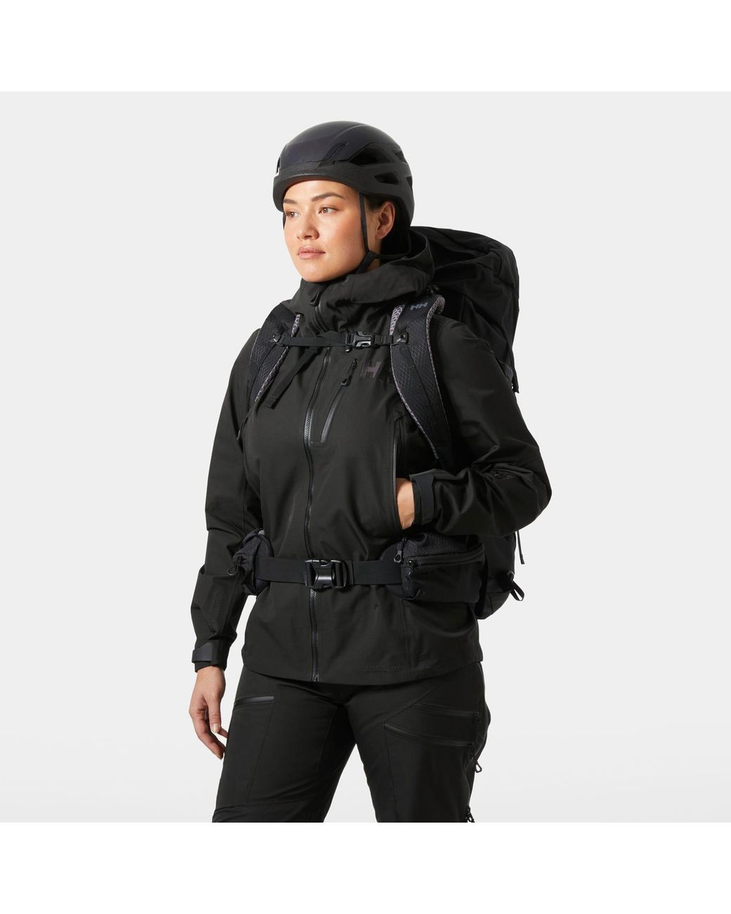 Helly Hansen Black Odin 9 Worlds Infinity Shell Jacket