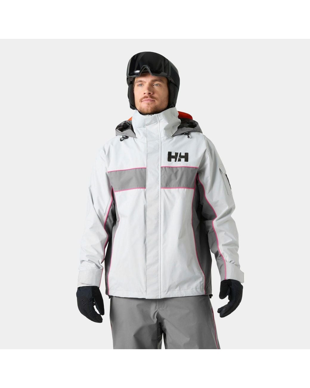 Helly Hansen Gray Ullr D Shell Jacket