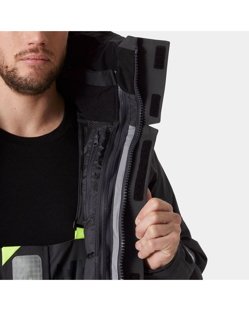 Helly Hansen Black Arctic Ocean 3-In-1 Parka