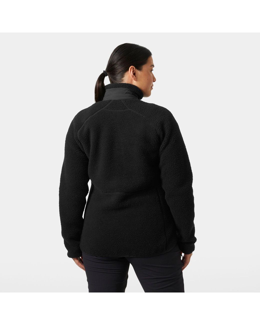 Helly Hansen Black Imperial Pile Fleece Block Jacket