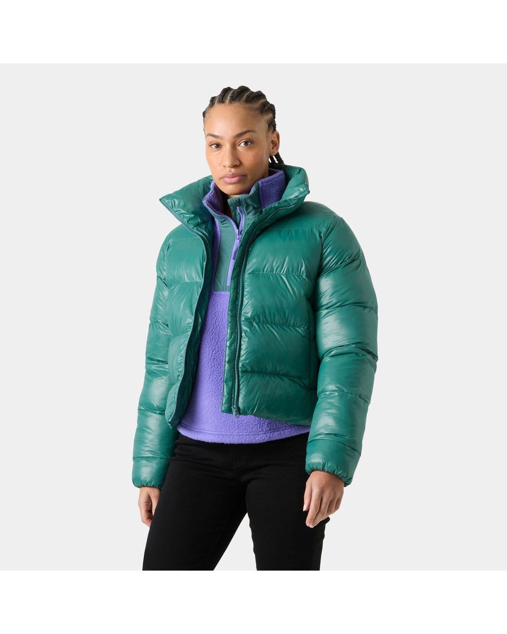 Helly Hansen Green Jade Puffer Jacket