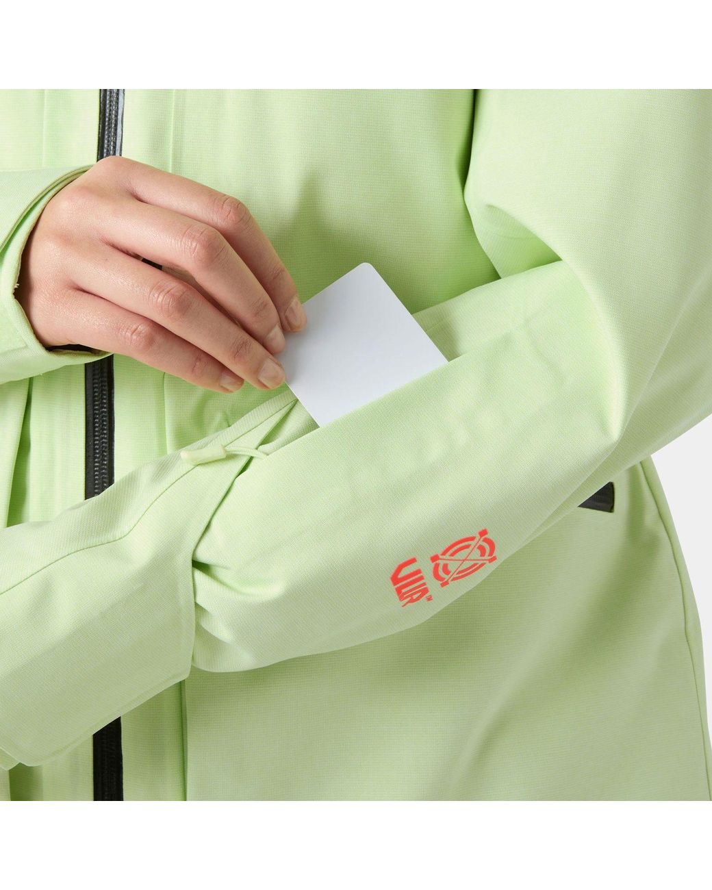Helly Hansen Green Powderqueen 3.0 Durable Ski Jacket