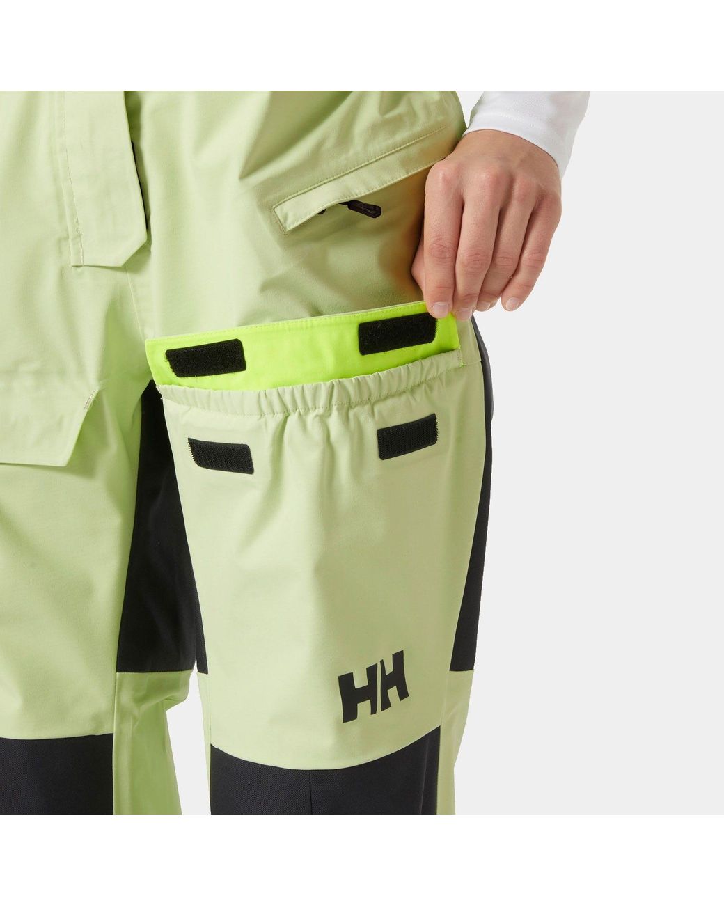 Helly Hansen Green Skagen Pro Sailing Salopette