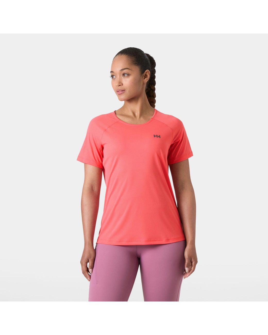 Helly Hansen Red Trail Short Sleeve T-Shirt