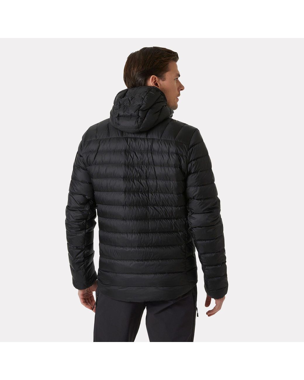 Verglas Hooded Down Jacket 2.0 Hombre Helly Hansen de hombre de color Black