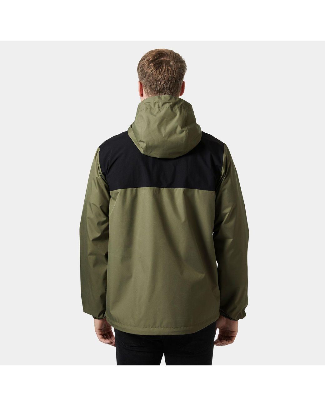 Helly Hansen Green Vancouver Rain Jacket for men