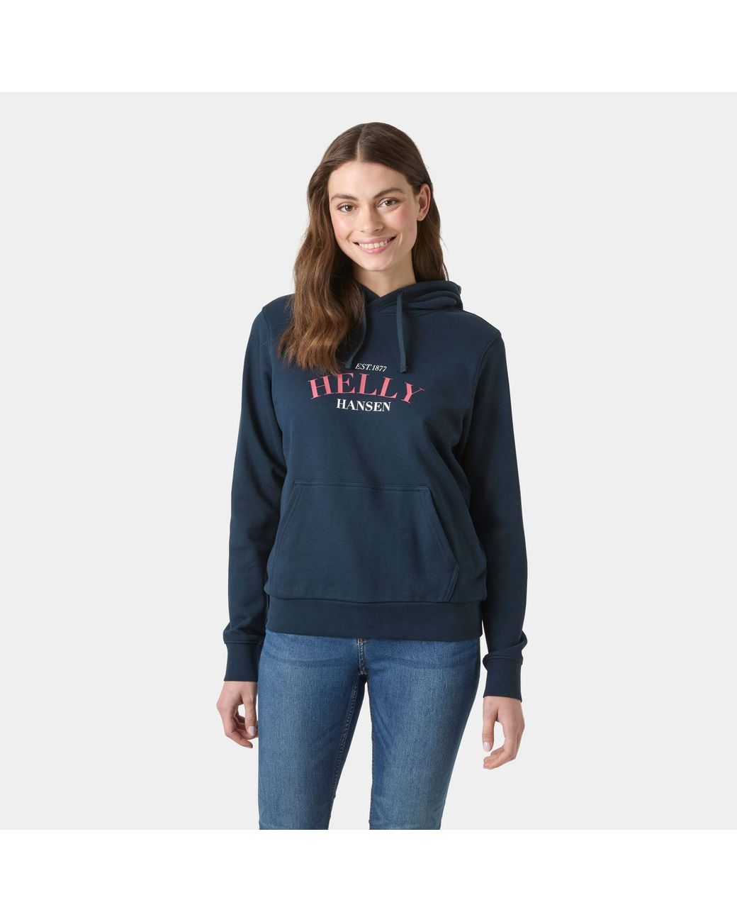 Helly Hansen Blue Core Graphic Hoodie