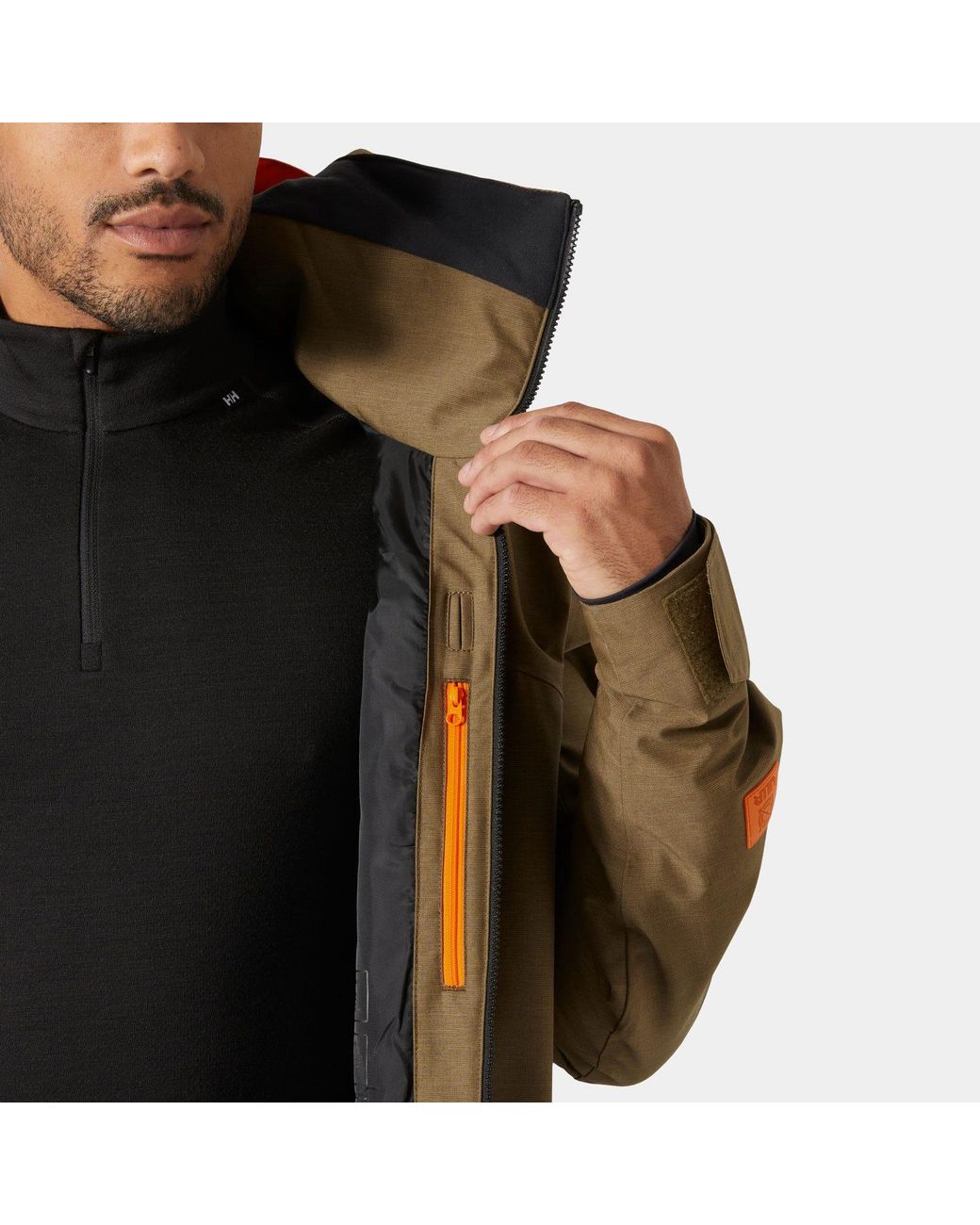 Helly Hansen Green Garibaldi 2.0 Waterproof Ski Jacket for men
