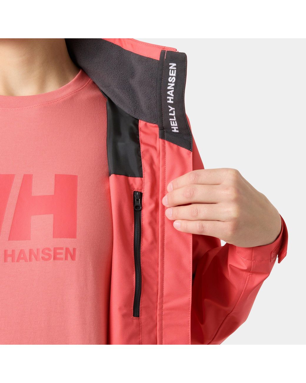 Helly Hansen Red Crew Sailing Jacket 2.0