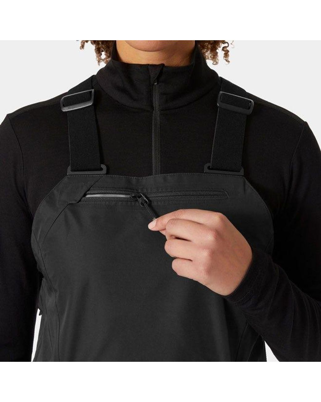 Helly Hansen Black Elevation Infinity Shell Bib Ski Pants