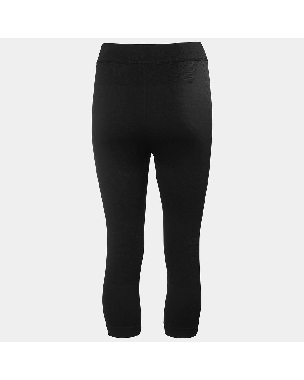 Helly Hansen Black Hh Lifa Seamless Racing 3/4 Length Pants for men