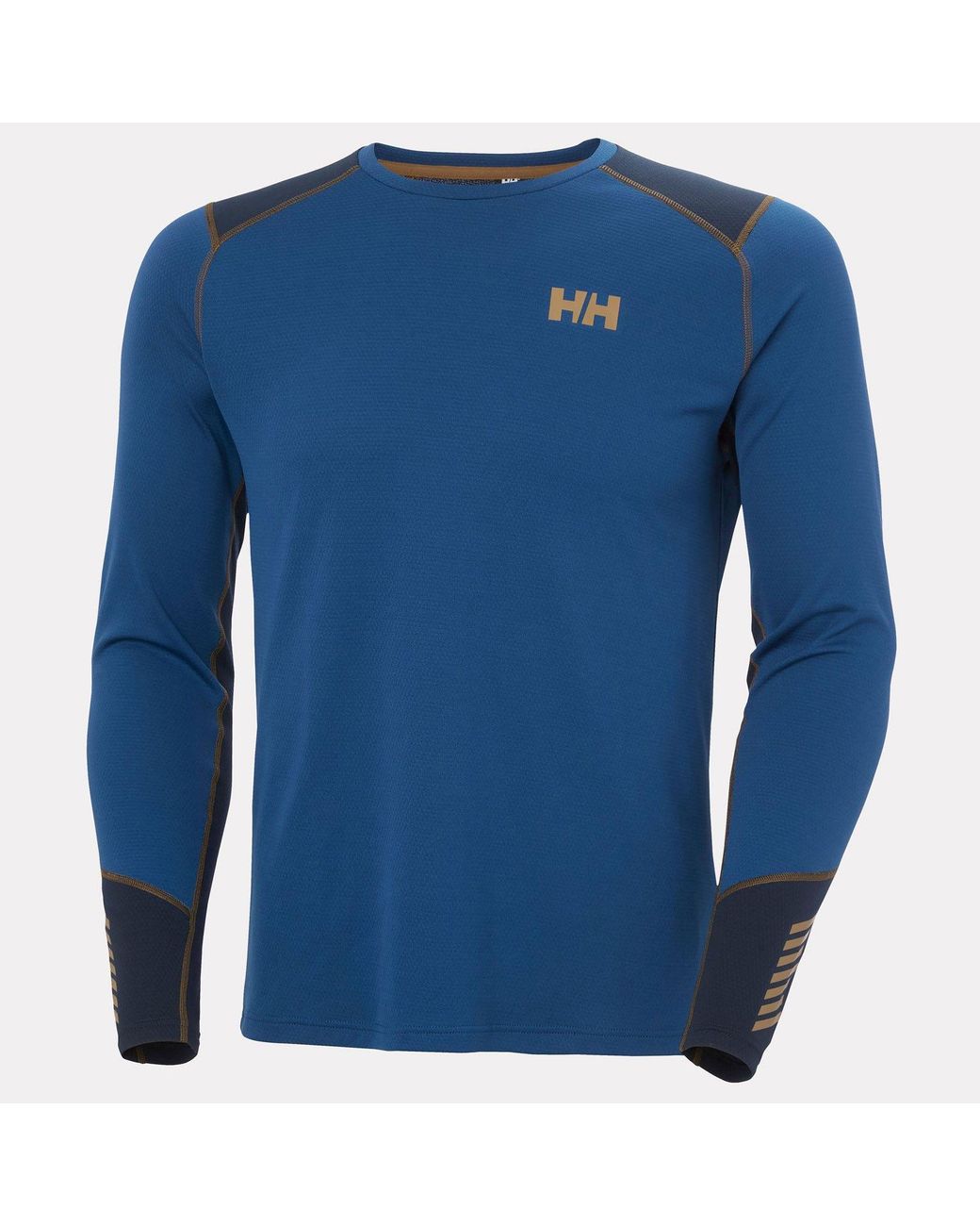 Helly Hansen Blue Lifa Active Crew Base Layer for men