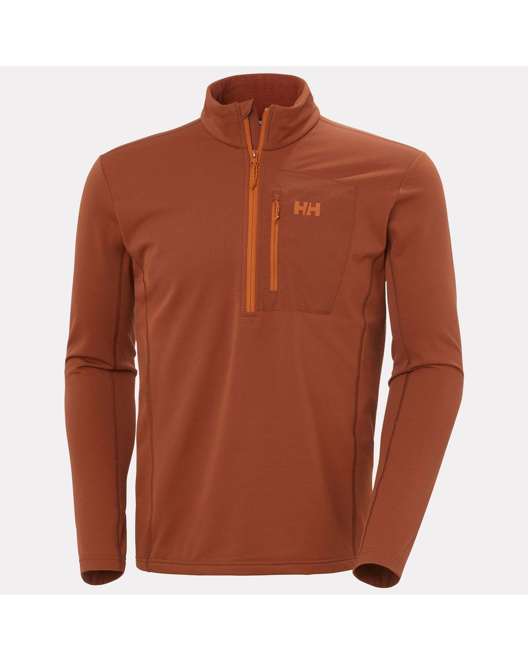 Helly Hansen Brown Versalite Half-Zip Fleece for men