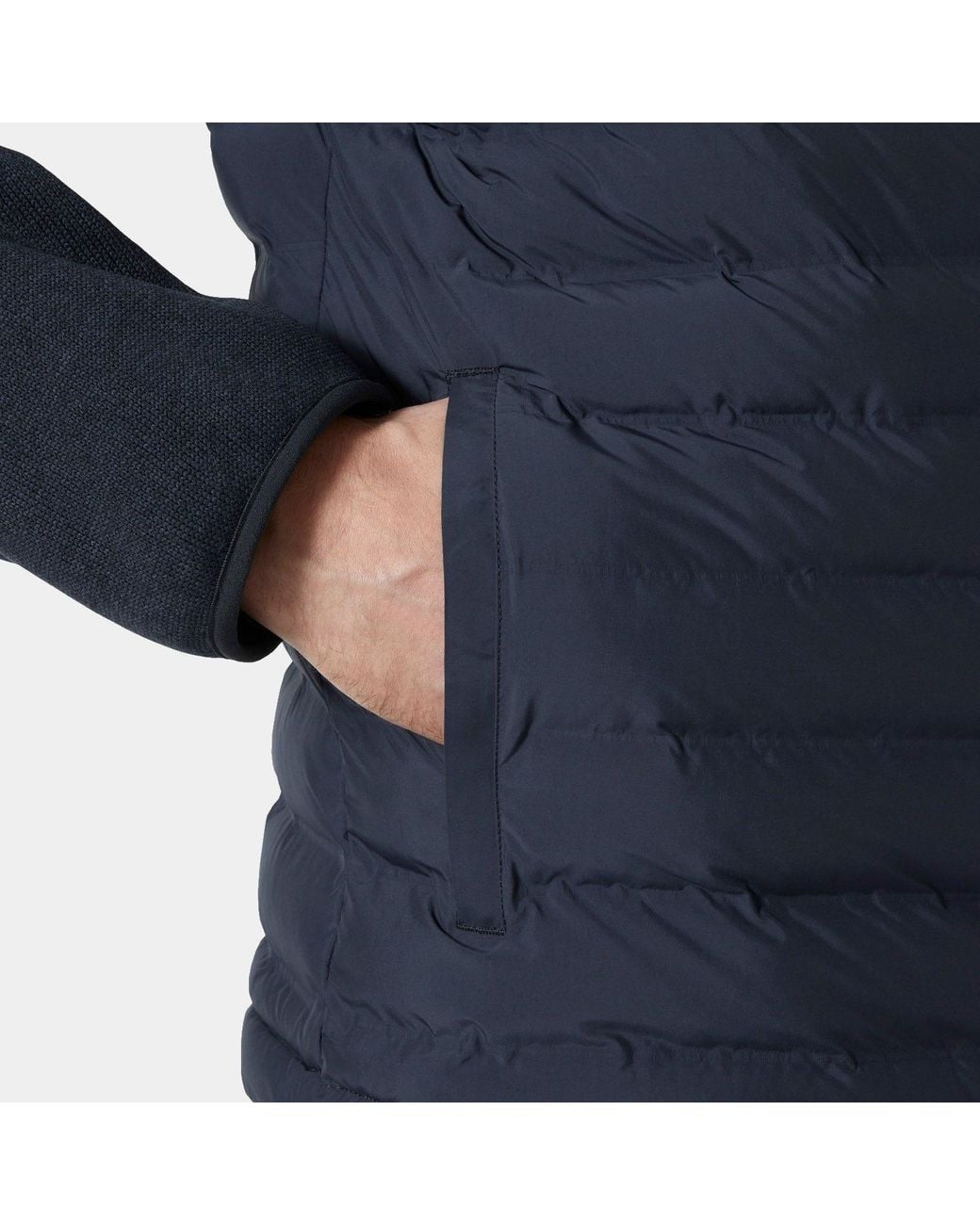 Helly Hansen Blue Arctic Ocean Hybrid Insulator Jacket for men