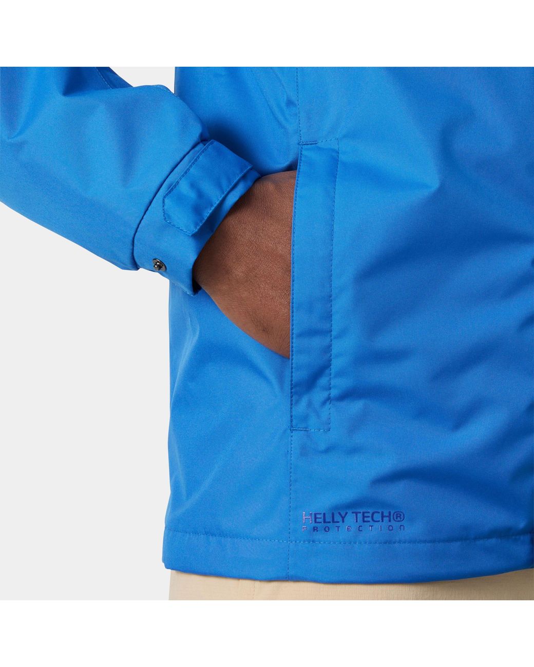 Helly Hansen Blue Dubliner Shell Rain Jacket for men