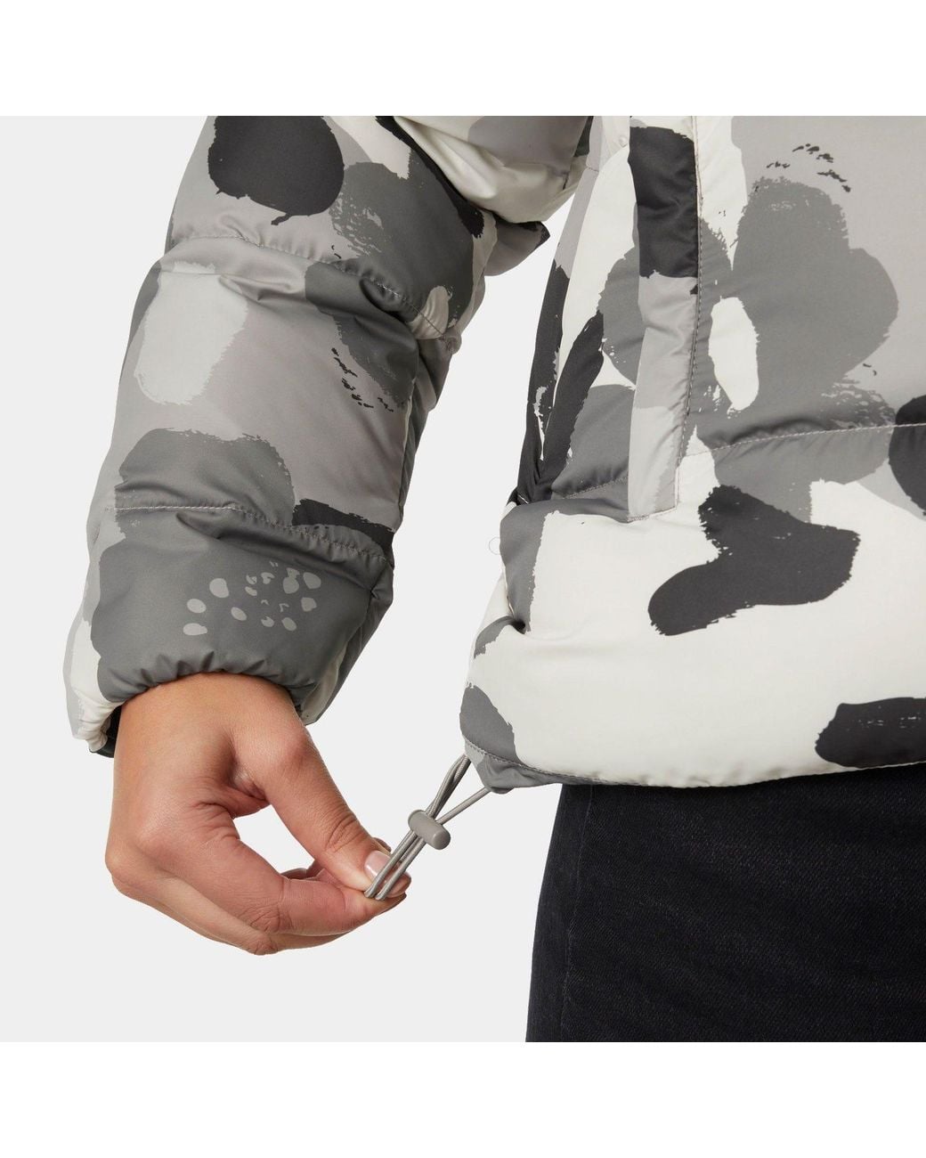 Helly Hansen Gray Jade Puffer Jacket