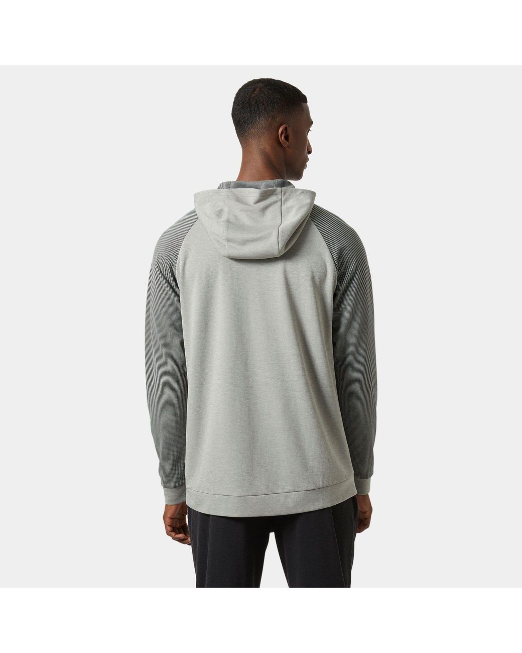 Helly Hansen Gray Lifa Tech Lite Pullover Hood 2.0 for men