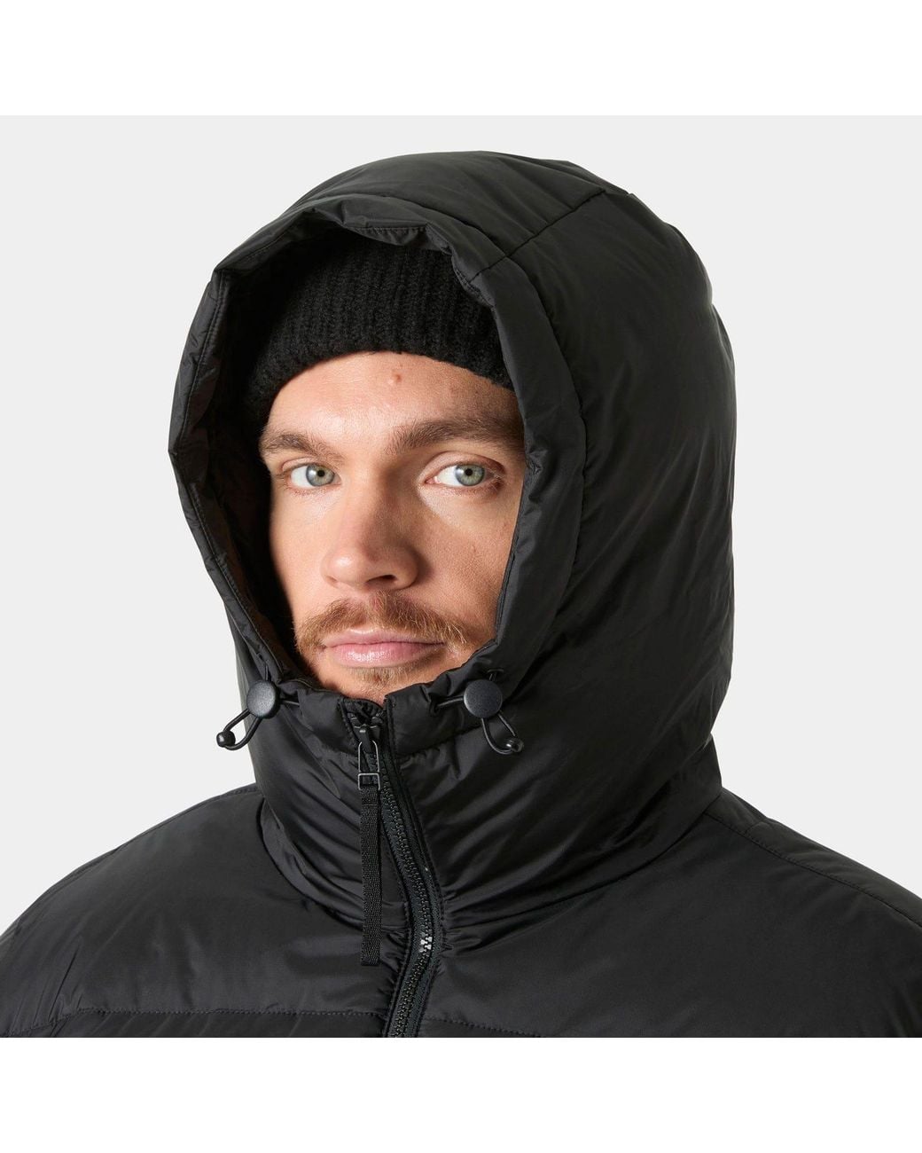 Stride Puffy Jacket Helly Hansen de hombre de color Black