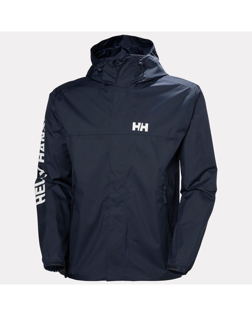Helly Hansen Blue Ervik Fully Waterproof Jacket for men