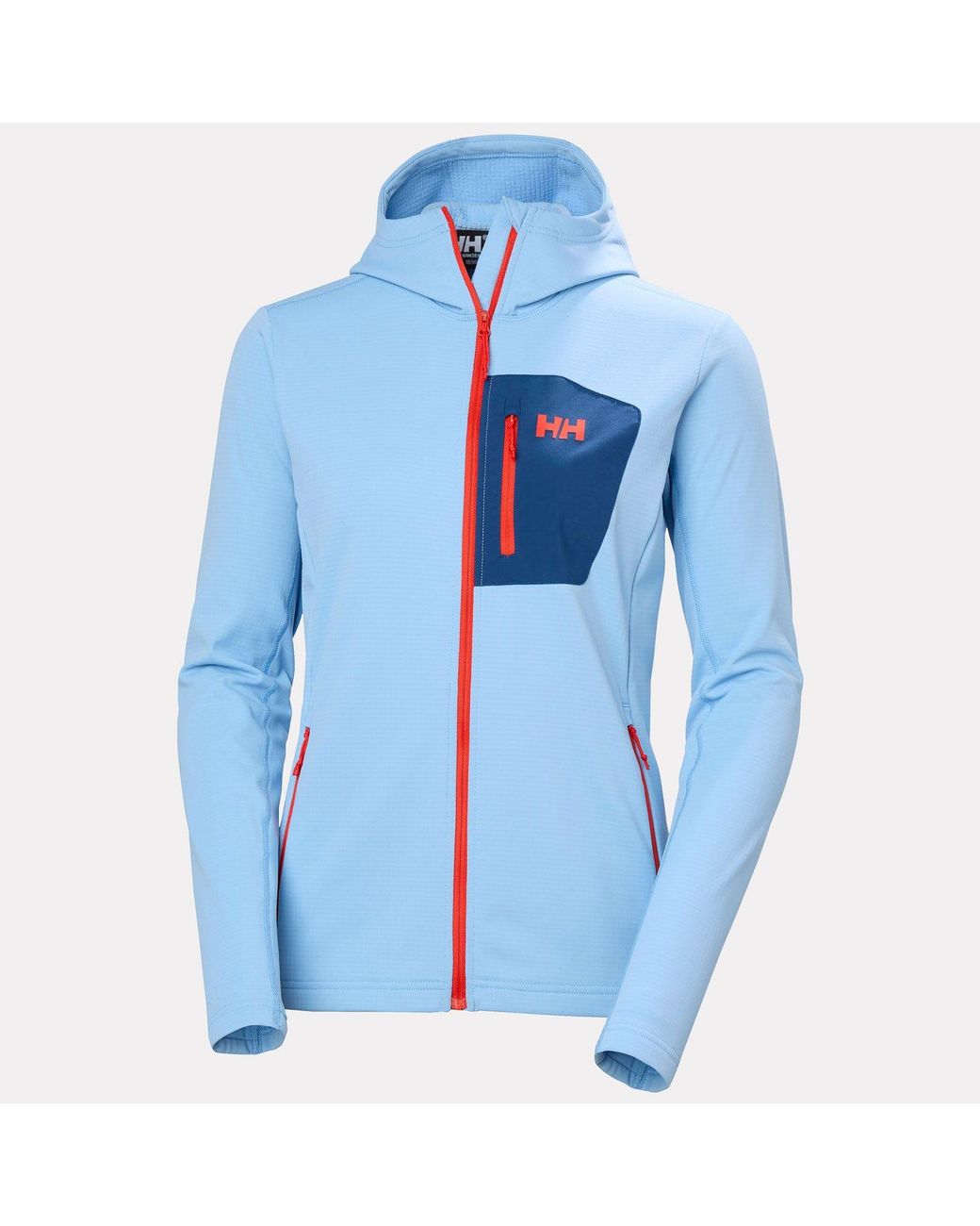 Helly Hansen Blue Versalite Hooded Fleece Jacket