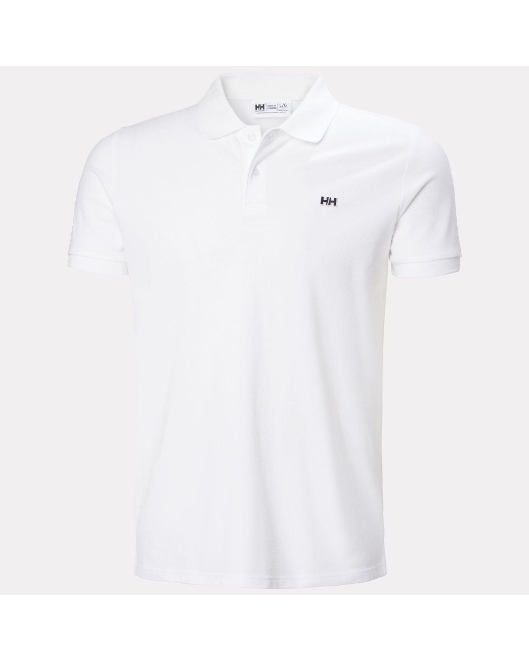 Helly Hansen White Hudson Polo for men