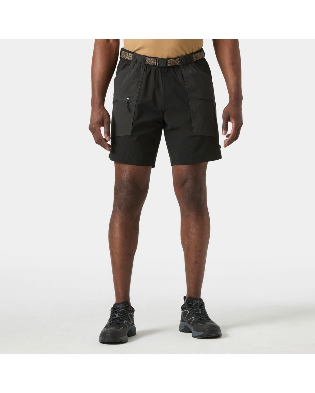 Helly Hansen Black Awe Relaxed Shorts for men