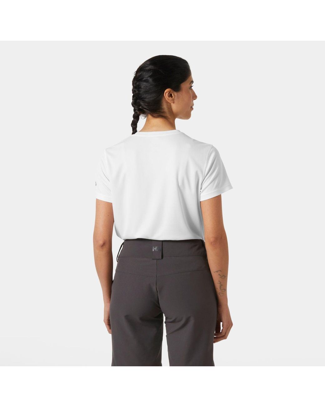 Hh Tech T-Shirt 2.0 Bianco di Helly Hansen in White