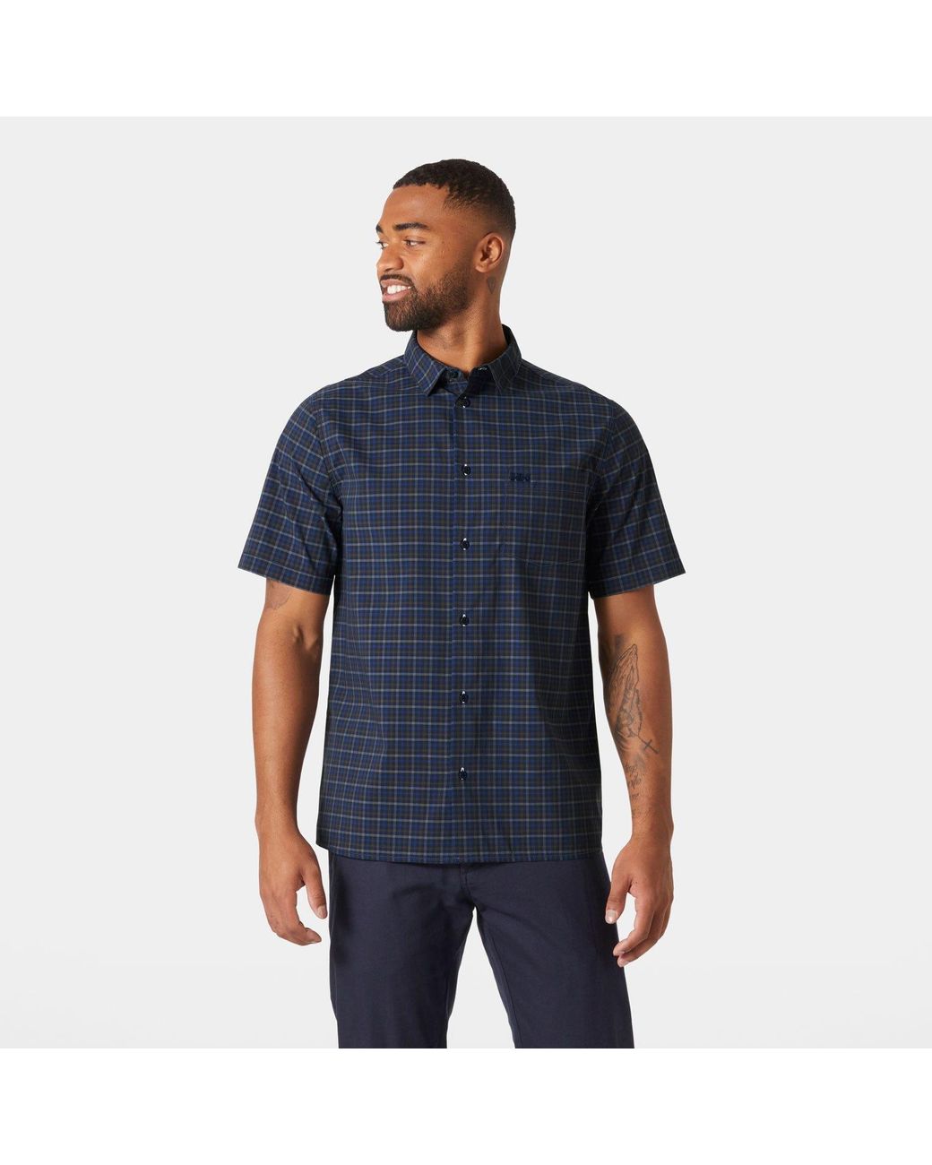 Helly Hansen Blue S Fjord Quick-dry Shirt 2.0 for men