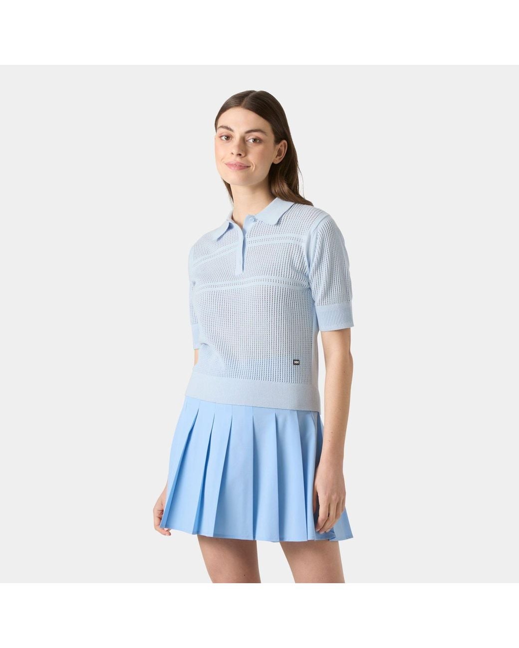 Helly Hansen Blue Salt Knit Polo